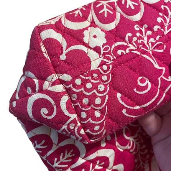 Vera Bradley RETIRED Twirly Bird Pink Tote, EUC - Picture 4 of 7